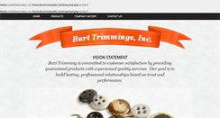 Desktop Screenshot of burttrimmings.com